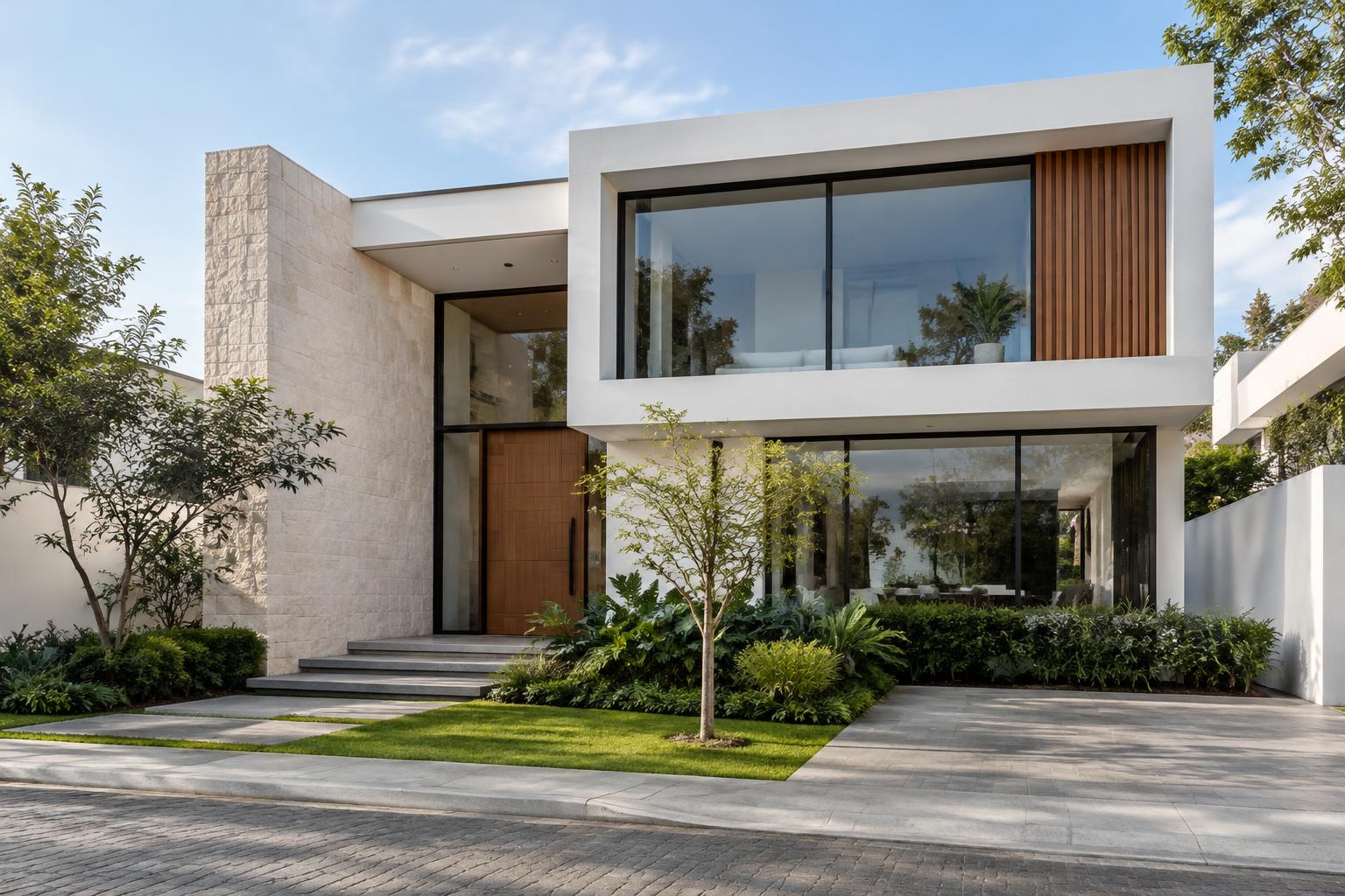 Residencia contemporánea, imagen ilustrativa
